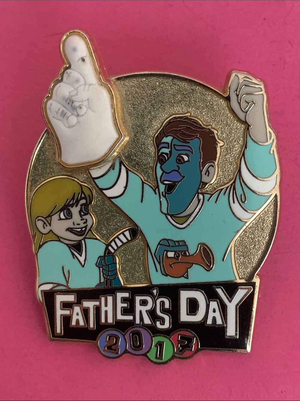 Disney Father's Day 2017 Limited Edition Single Pin LE 5000 Disney Franchise